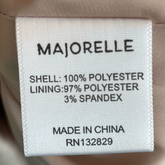 Majorelle Salsa Dress in Flamingo, Size XS - Picture 10 of 10